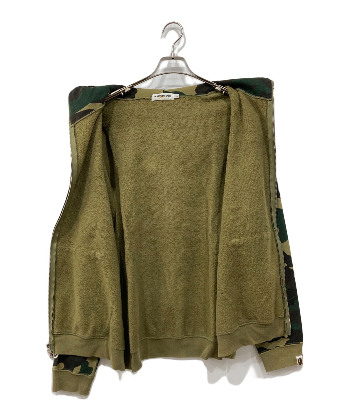 [Pre-owned] A BATHING APE Double Zip Shark Parka