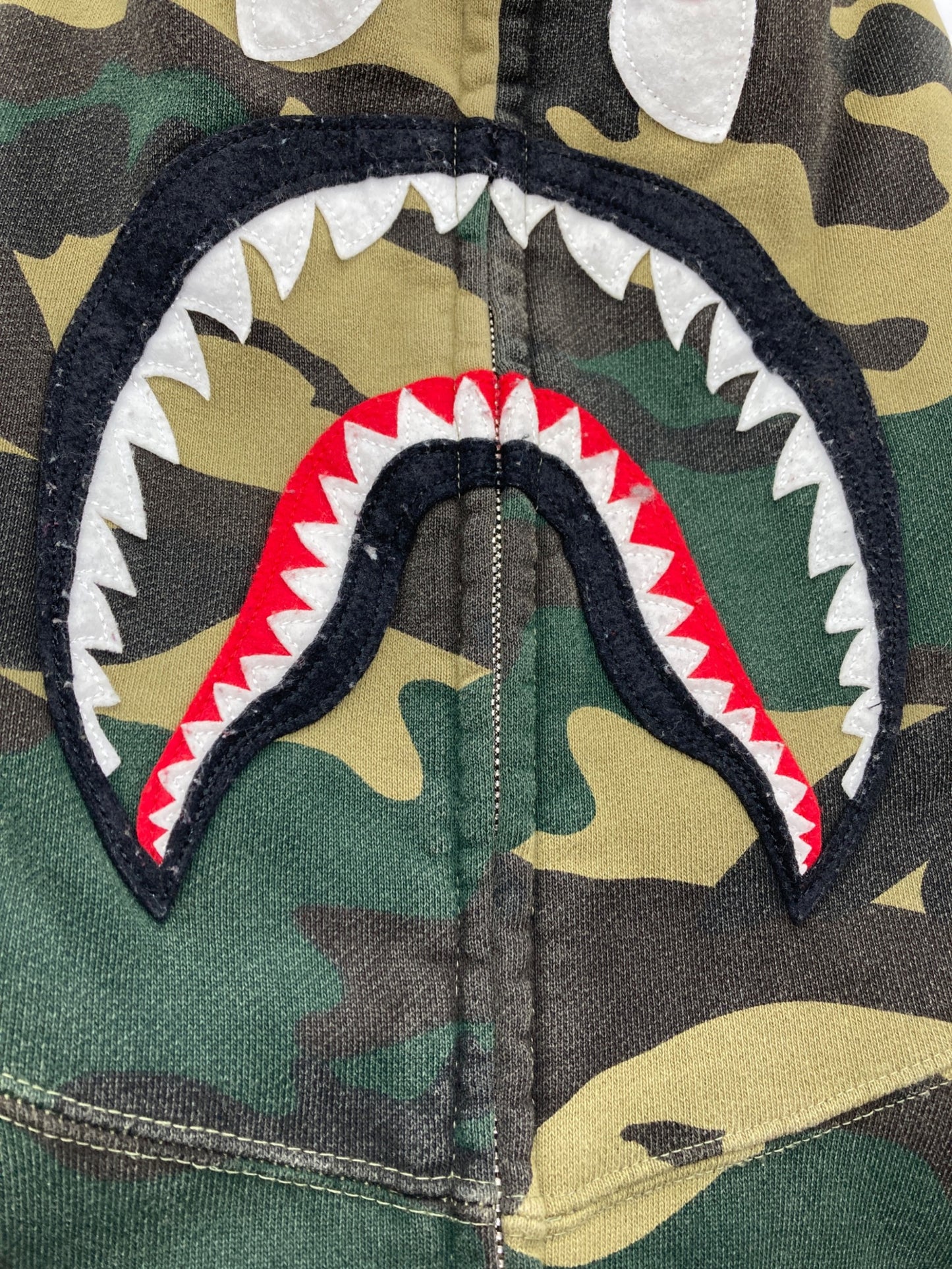 [Pre-owned] A BATHING APE Double Zip Shark Parka