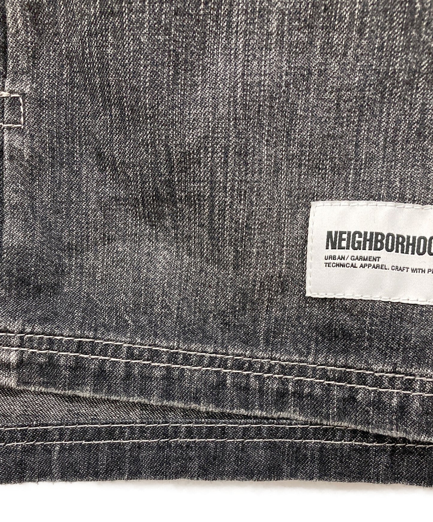 [Pre-owned] NEIGHBORHOOD Washed denim shirt 242SPNH-SHM06