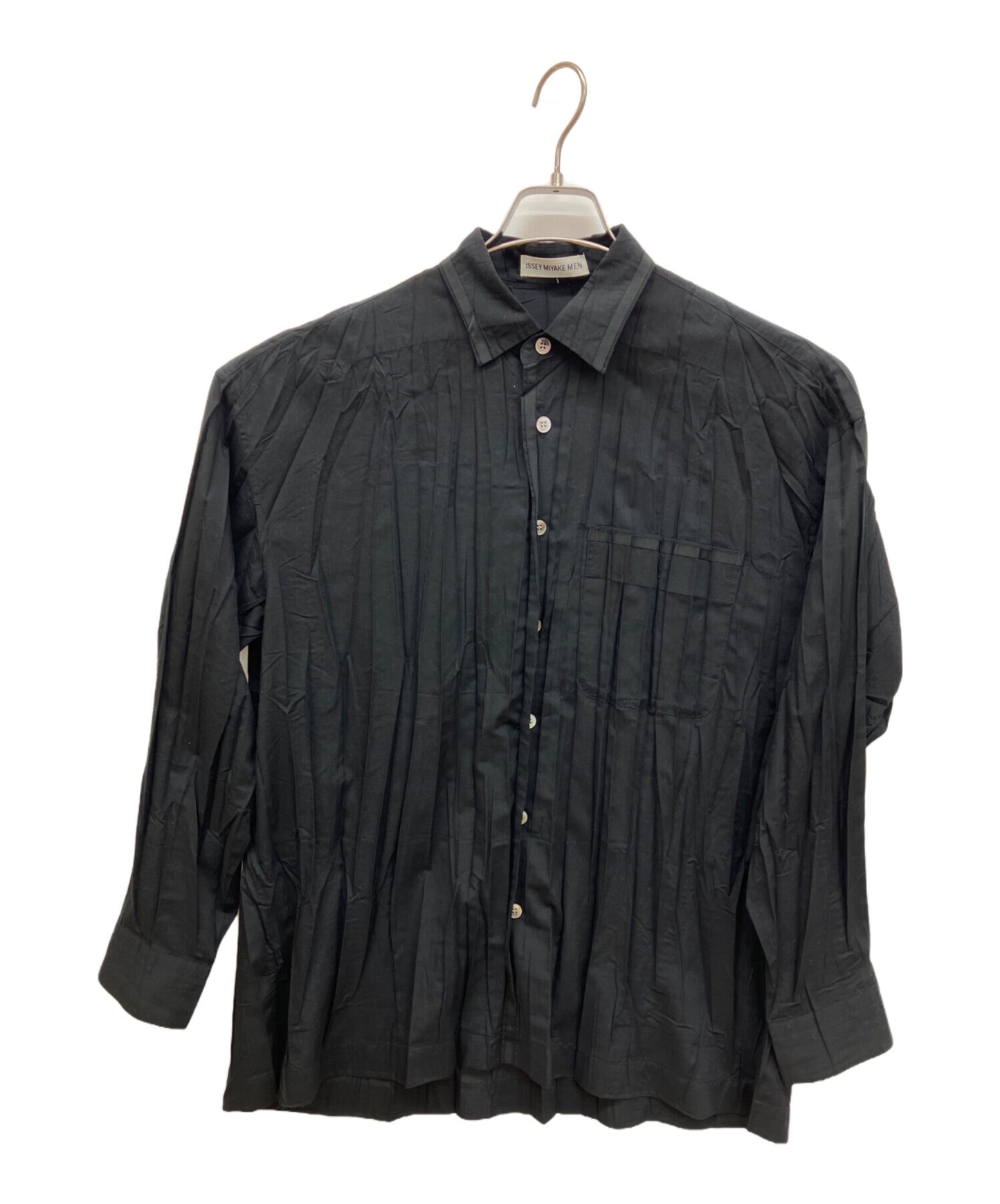 [Pre-owned] ISSEY MIYAKE MEN Pleated shirt ME83-FJ659