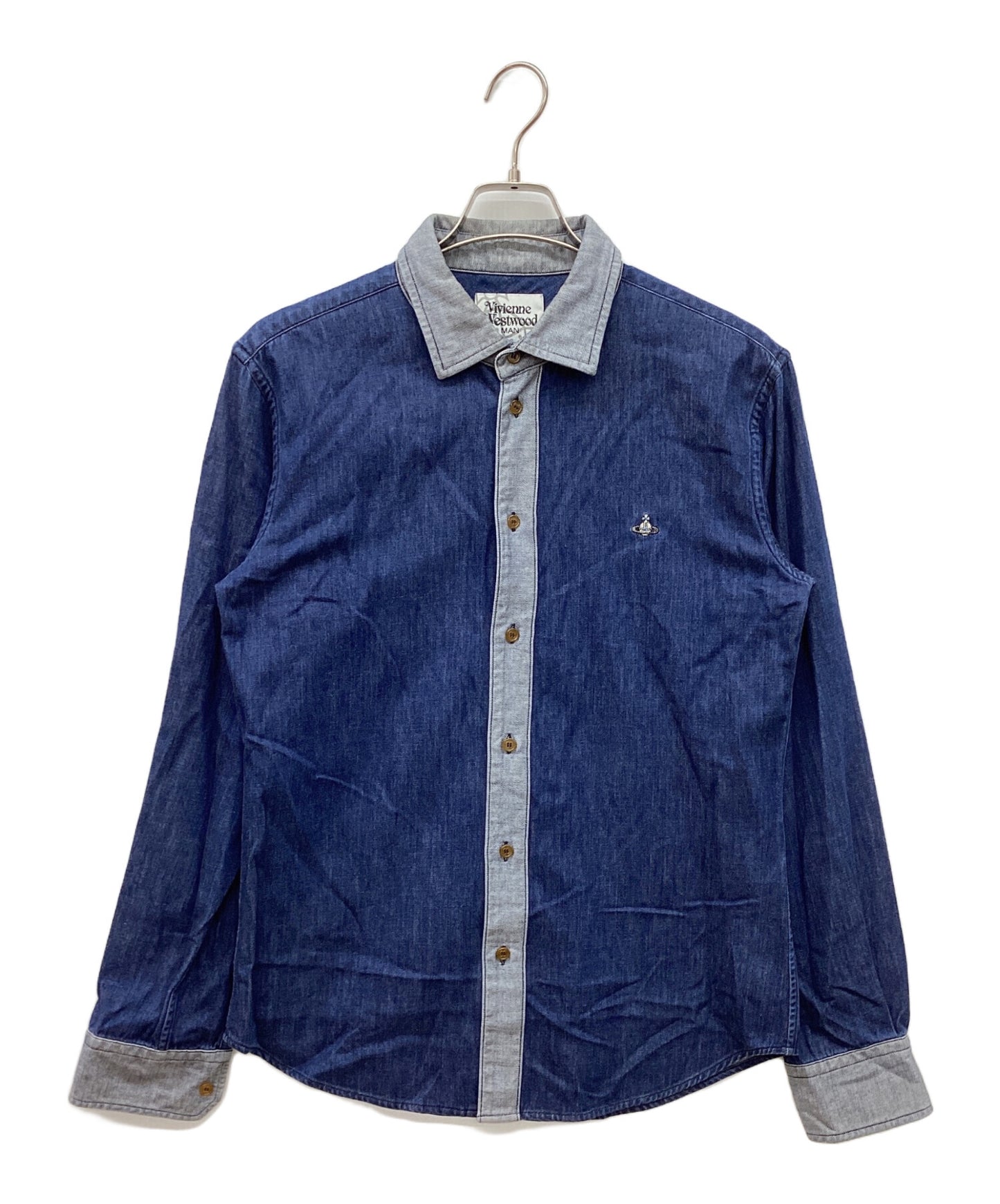 [Pre-owned] Vivienne Westwood man Orb Embroidery Shirt