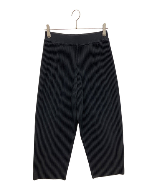[Pre-owned] HOMME PLISSE ISSEY MIYAKE pleated cropped pants HP91JF134
