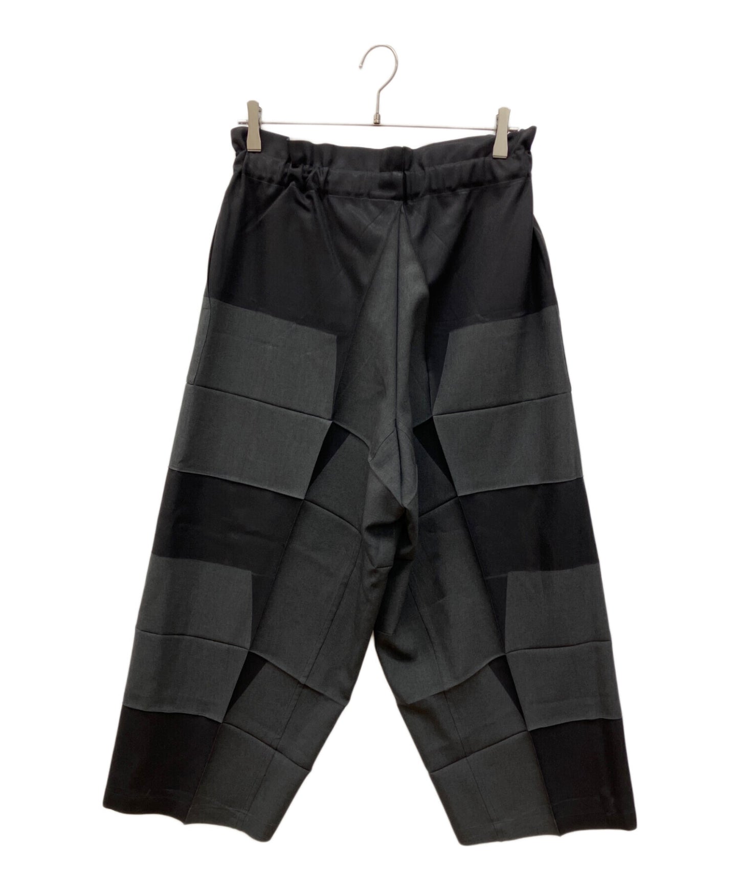 [Pre-owned] me ISSEY MIYAKE Press Pleats Print Wide Pants MI01FF801