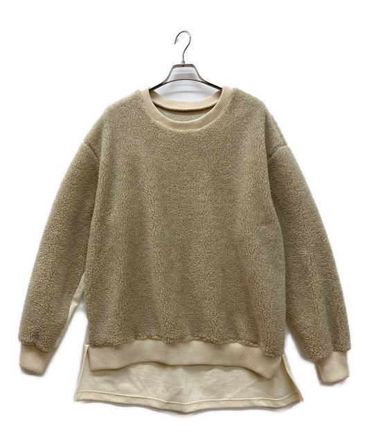 [Pre-owned] Y's Back cut boa sweatshirt YX-T04-161 YX-T04-161