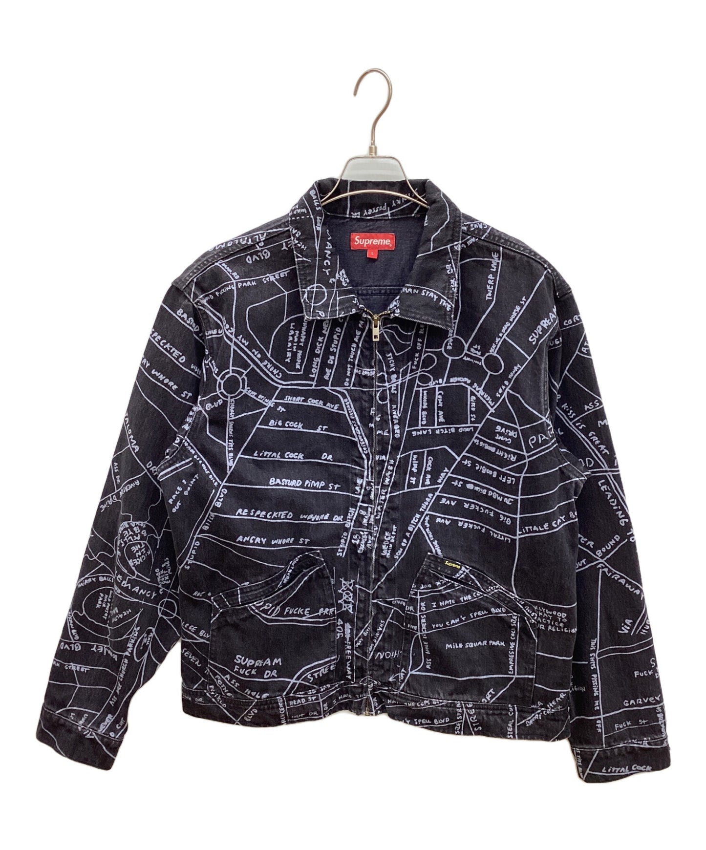 [Pre-owned] SUPREME gonz map work jacket gonz map work jacket
