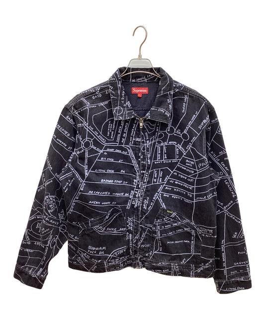 [Pre-owned] SUPREME gonz map work jacket gonz map work jacket