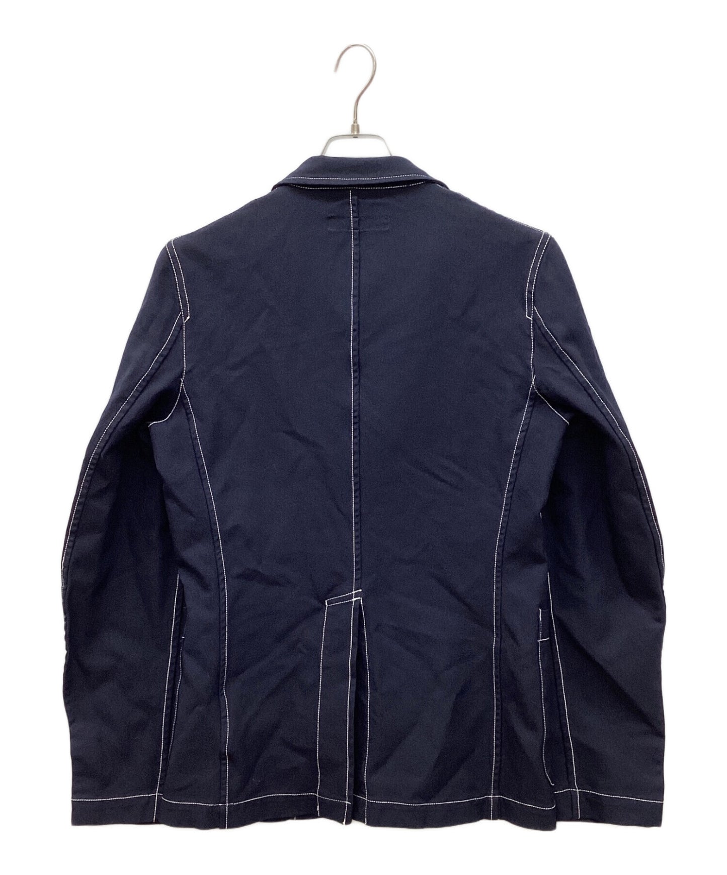 [Pre-owned] COMME des GARCONS SHIRT Polyester Gabardine Plain with Contrasted Workstiches Jacket S24173