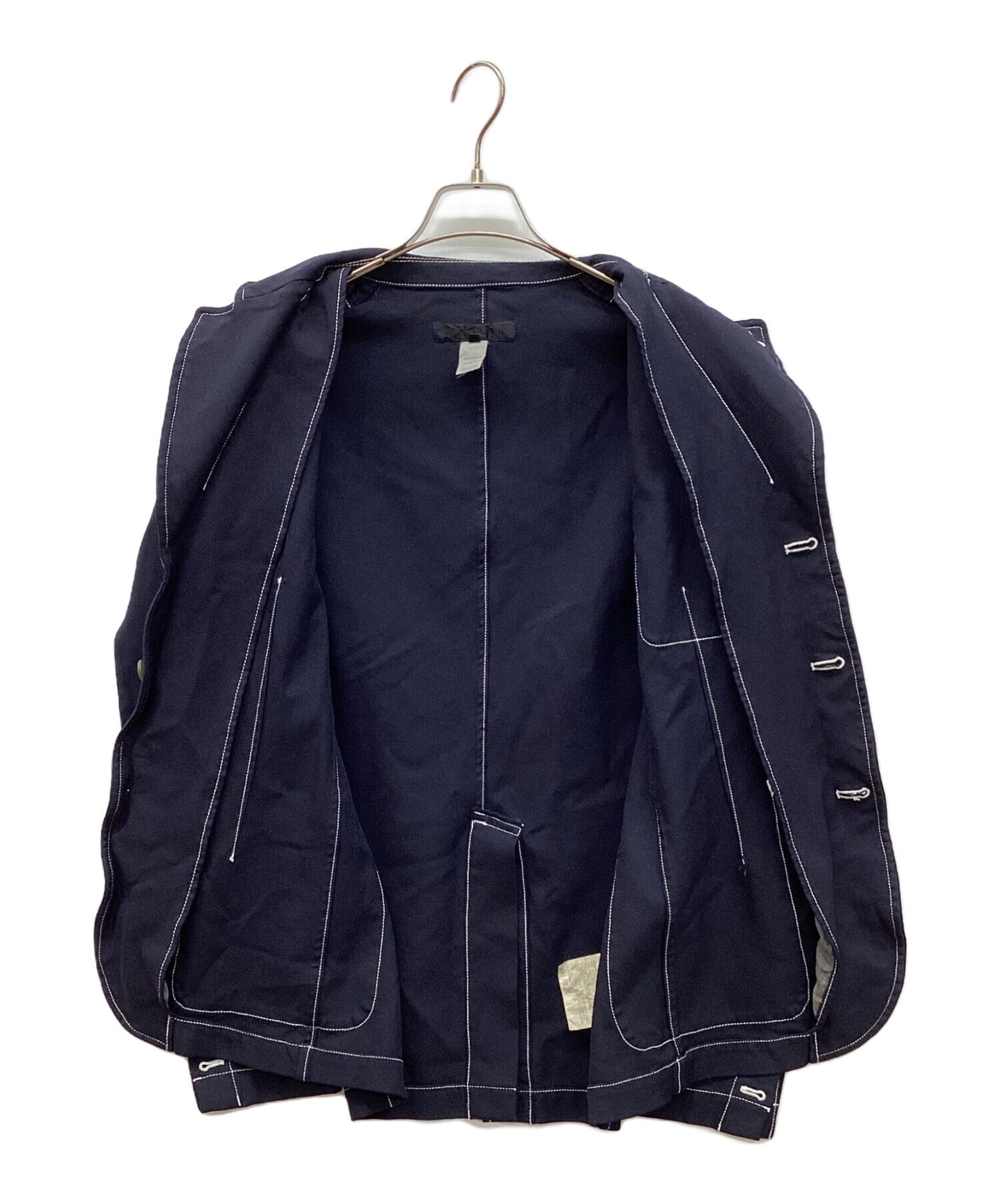 [Pre-owned] COMME des GARCONS SHIRT Polyester Gabardine Plain with Contrasted Workstiches Jacket S24173