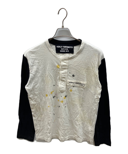 [Pre-owned] Yohji Yamamoto pour homme Defeated Period Reprinted Printed Cut and Sewn HH-T12-177