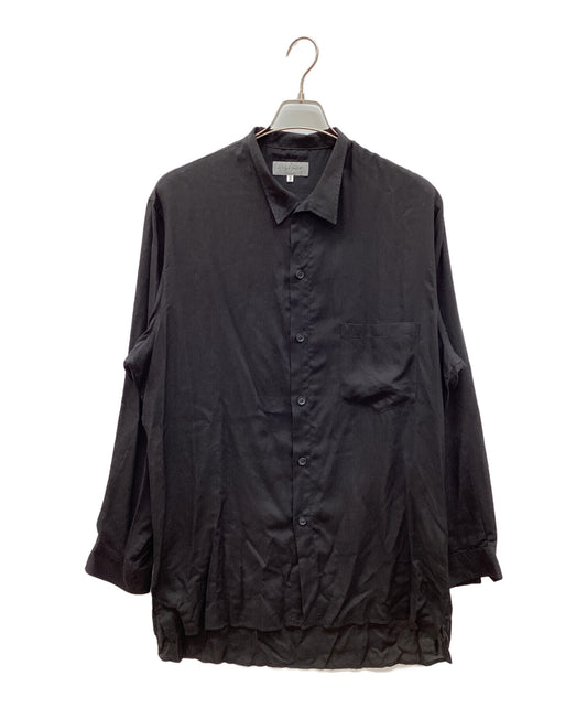 [Pre-owned] Yohji Yamamoto pour homme Tencel Loan Stand Collar Wing Collar Shirt HD-B10-203
