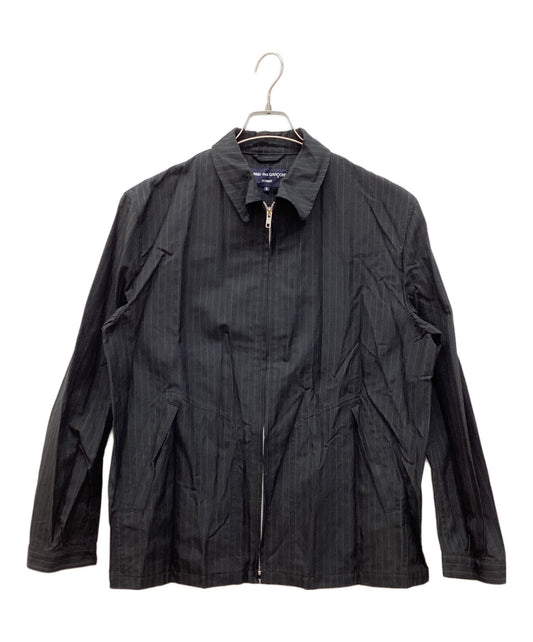 [Pre-owned] COMME des GARCONS HOMME Wrinkle Finish Stripe Jacket HH-J005