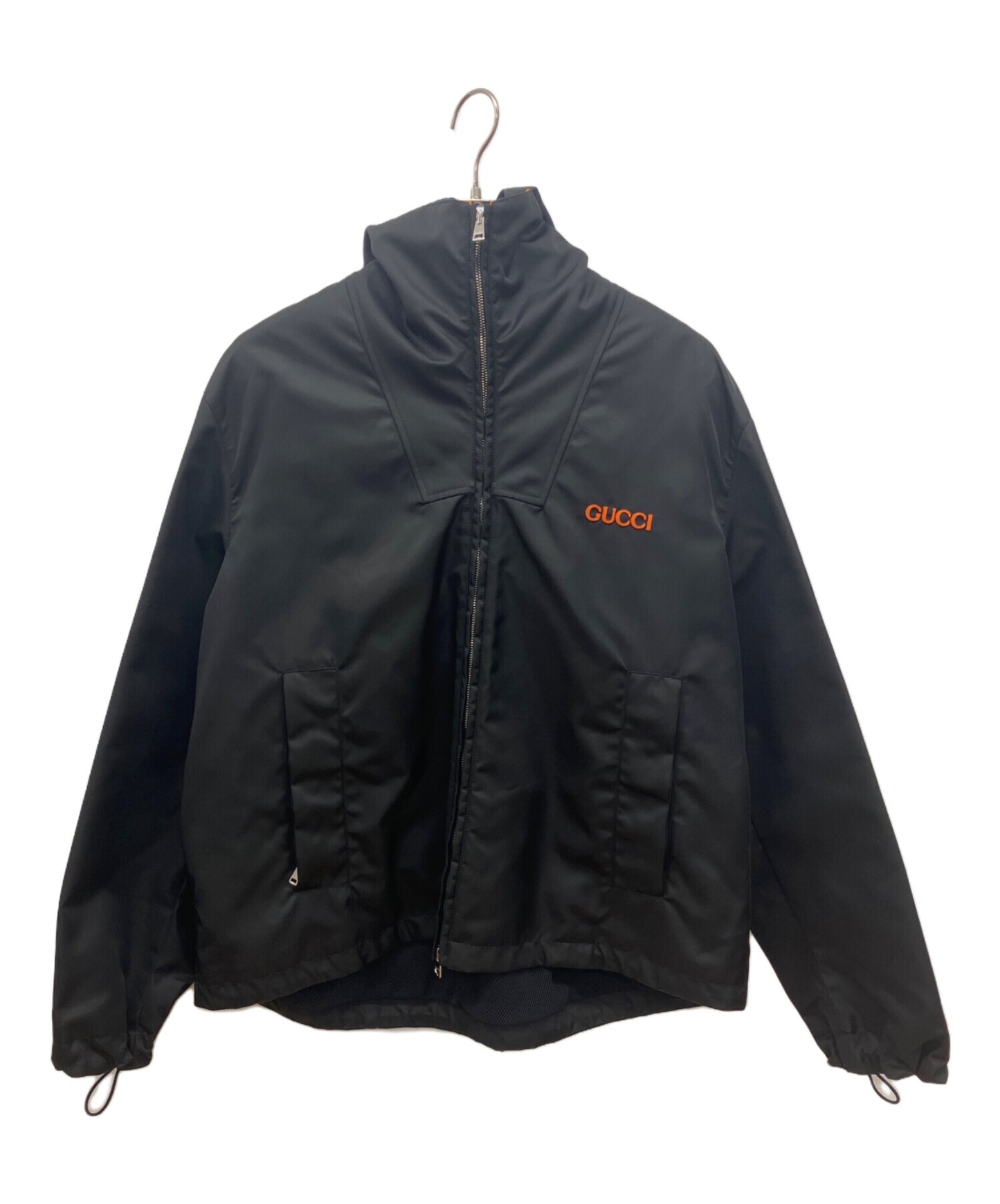 [Pre-owned] GUCCI Nylon twill jacket with patches 804964