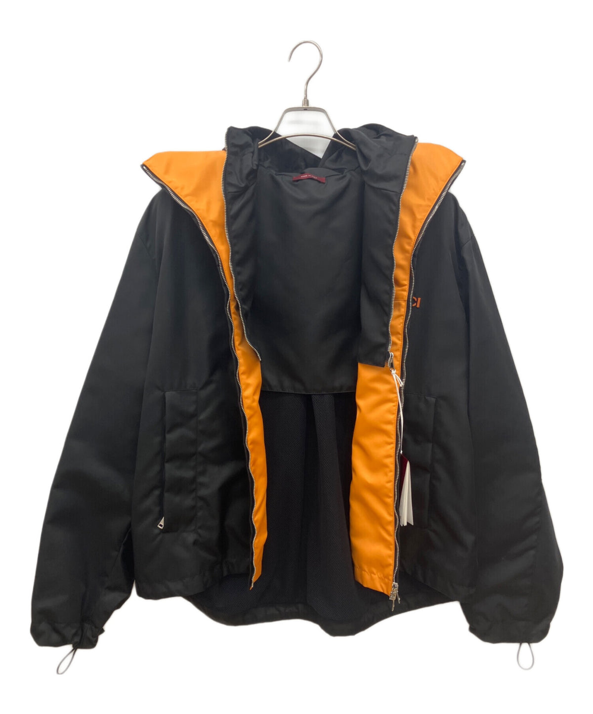 [Pre-owned] GUCCI Nylon twill jacket with patches 804964