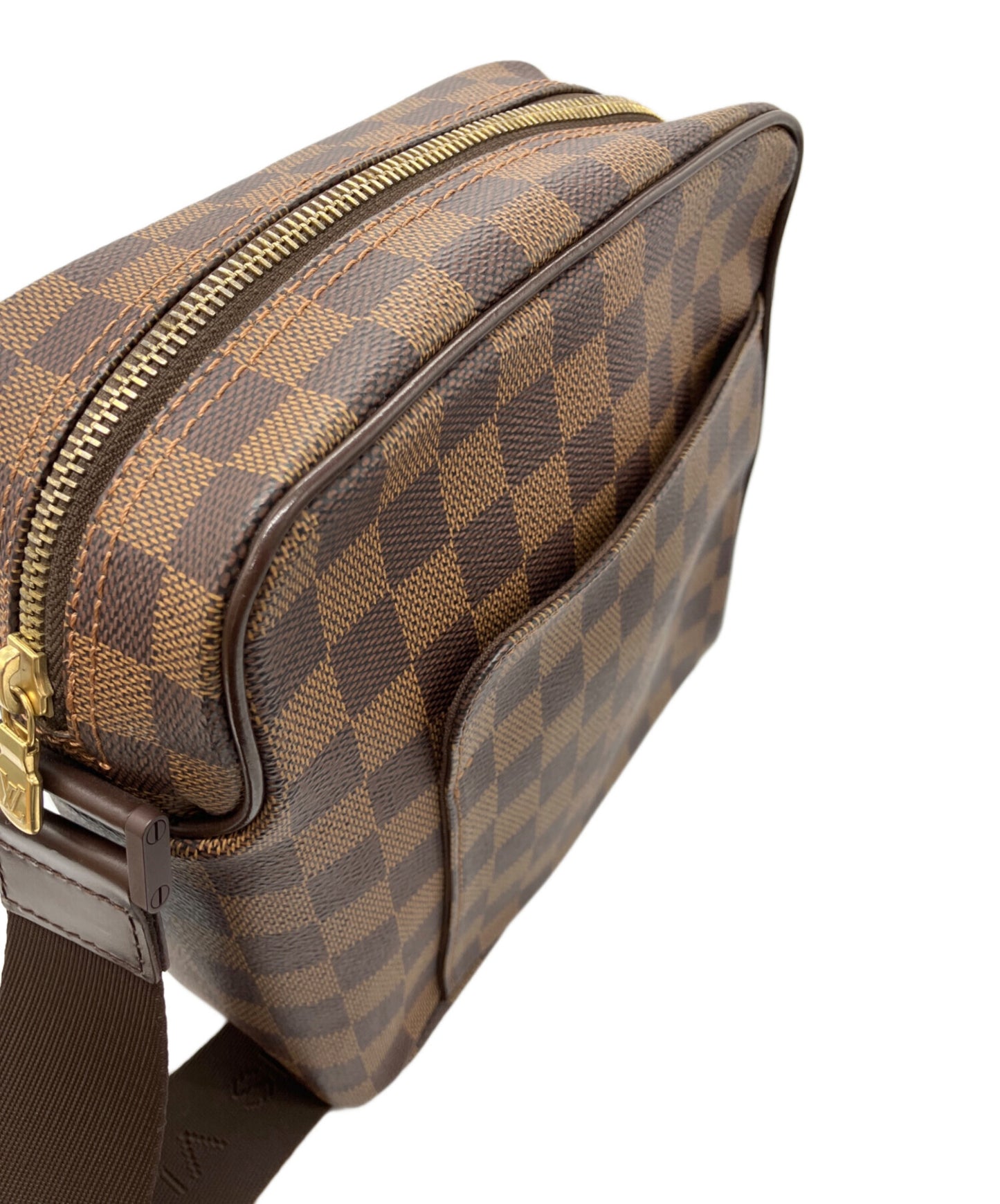 [Pre-owned] LOUIS VUITTON Damier Olaf PM Shoulder Bag Diagonal Shoulder N41442