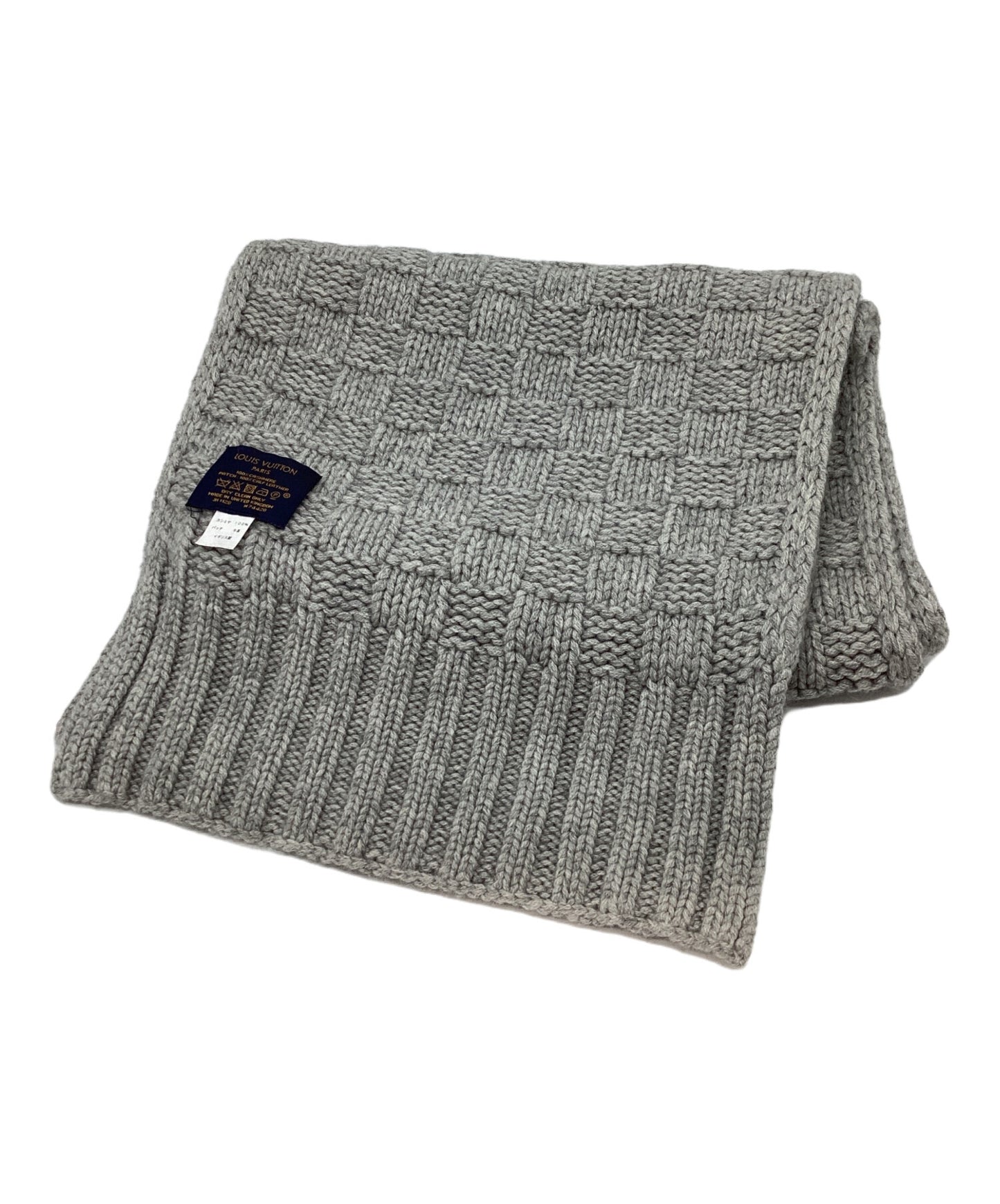 [Pre-owned] LOUIS VUITTON Echalp Helsinki/Cashmere Stole M74420