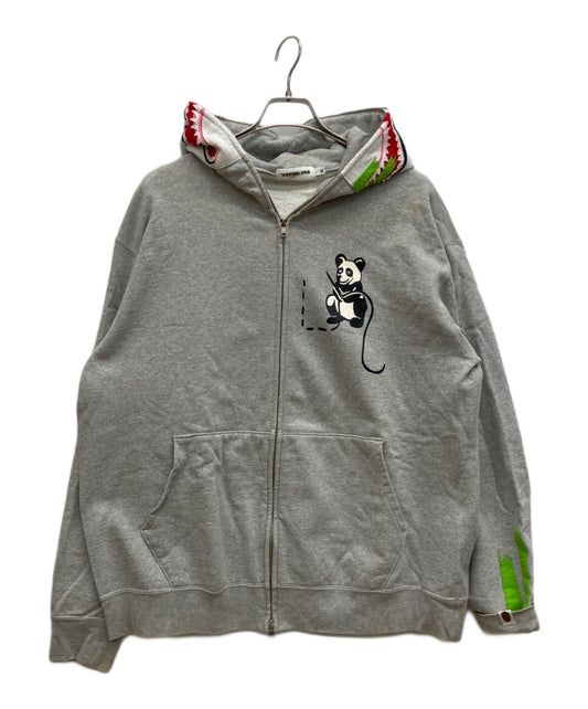 [Pre-owned] A BATHING APE PANDA FULL ZIP HOODIE Panda Full Zip Hoodie