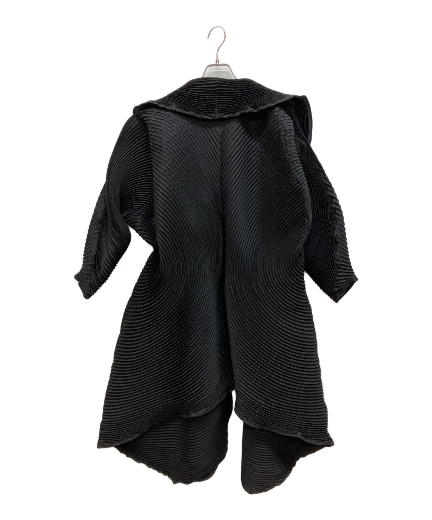 [Pre-owned] ISSEY MIYAKE Pleated Design Steam Stretch Coat IM44FA506