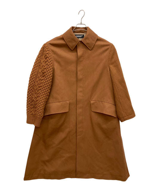 [Pre-owned] UNDERCOVER 19AW Docking stainless-steel collar coat UCX1304-3