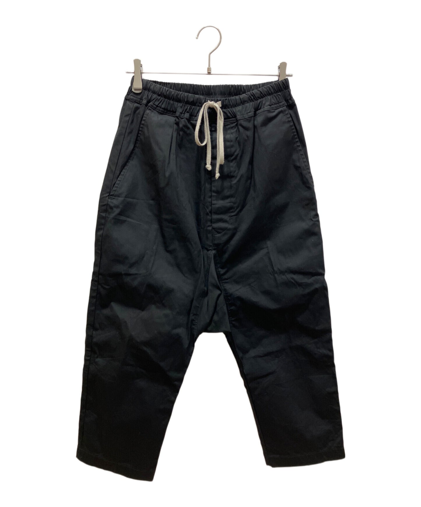 [Pre-owned] RICK OWENS 24FW DRAWSTRING CROPPED PANT Cropped pants