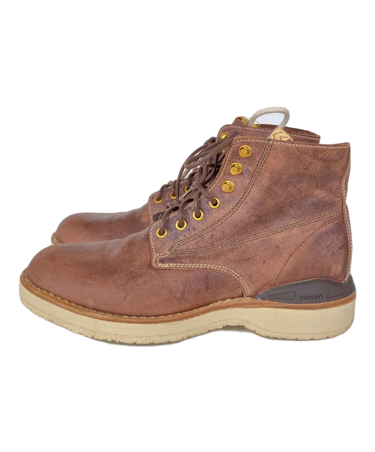 [Pre-owned] VISVIM VIRGIL BOOTS-FOLK leather boots