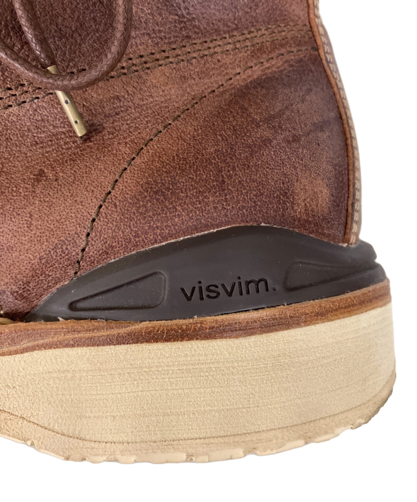 [Pre-owned] VISVIM VIRGIL BOOTS-FOLK leather boots
