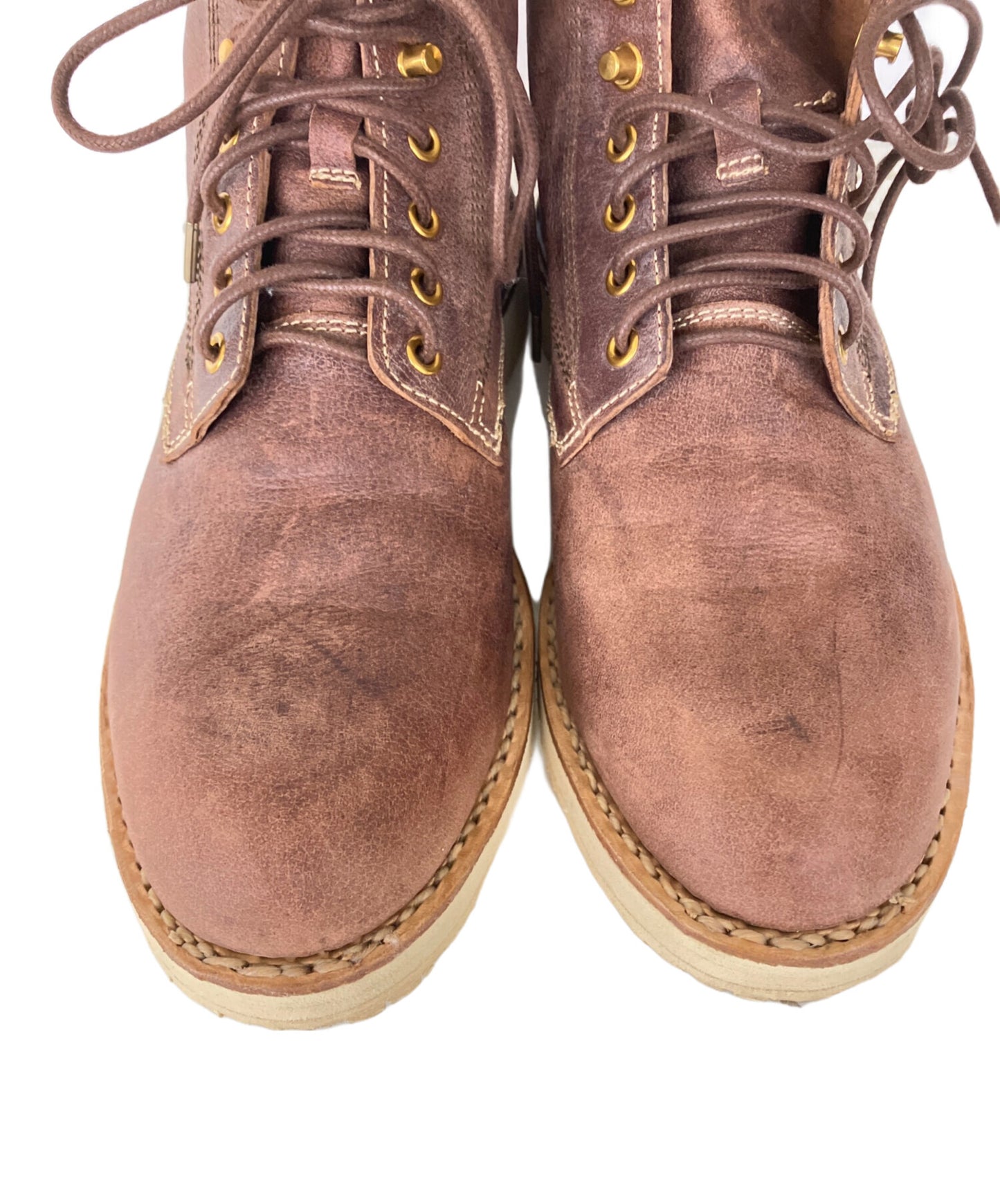 [Pre-owned] VISVIM VIRGIL BOOTS-FOLK leather boots