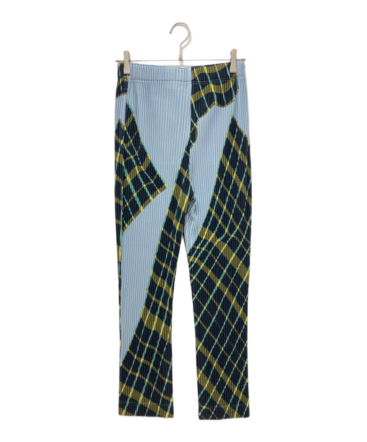 [Pre-owned] HOMME PLISSE ISSEY MIYAKE WINDSWEPT PLAID Pleated Pants HP51JF377