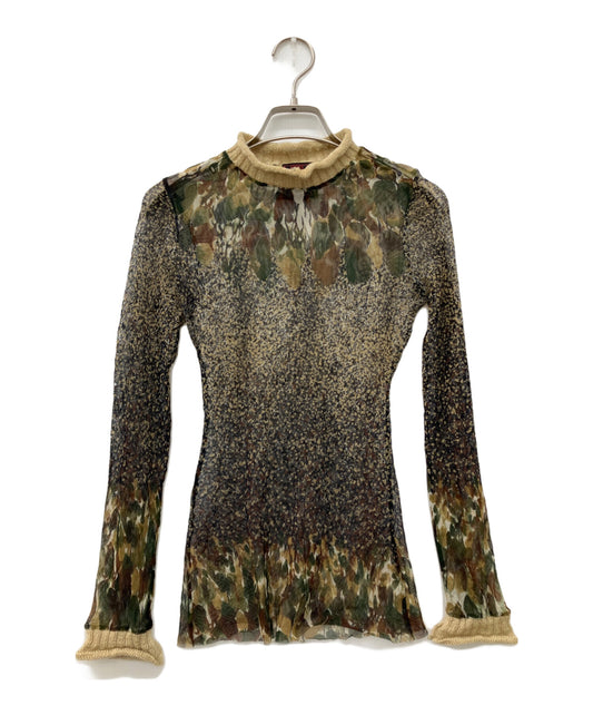 [Pre-owned] Jean Paul GAULTIER CLASSIQUE Knit Switching Power Net Cut and Sew