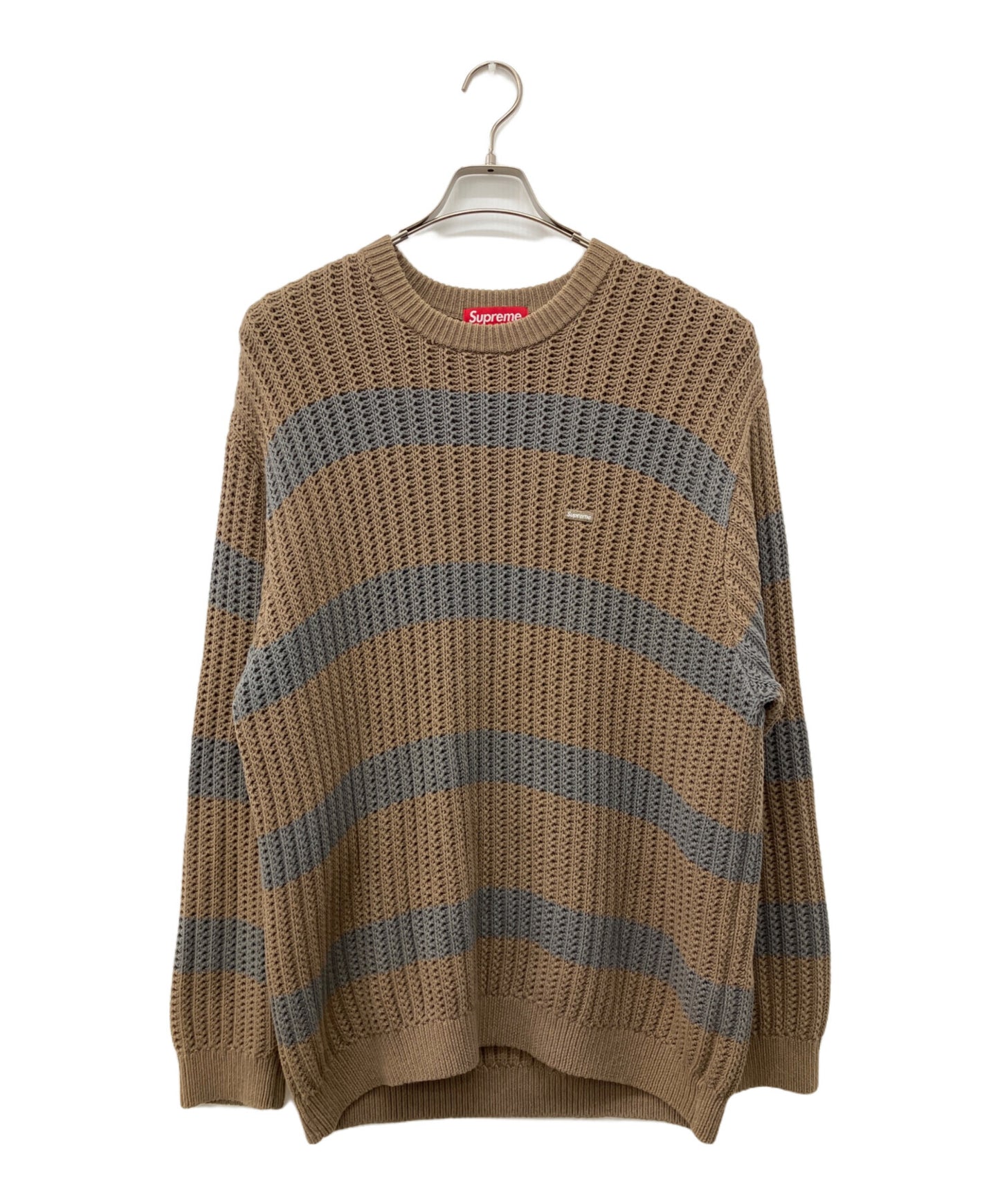 [Pre-owned] SUPREME 25SS Stripe Small Box Sweater