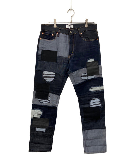 [Pre-owned] eYe COMME des GARCONS JUNYAWATANABE MAN 18AW Patchwork Denim Pants WB-P906