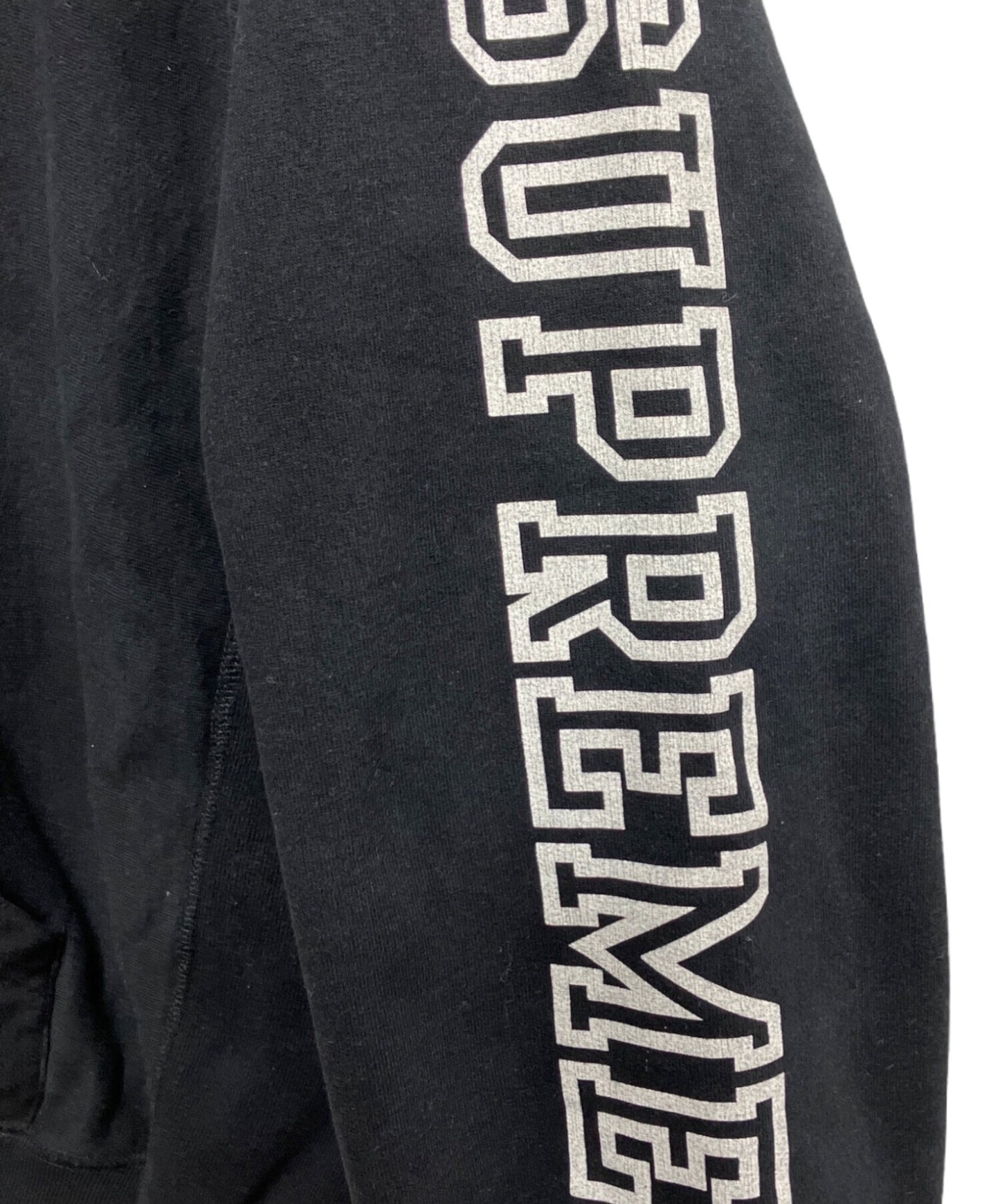 [Pre-owned] SUPREME Collegiate Sleeve Hooded Sweatshirt