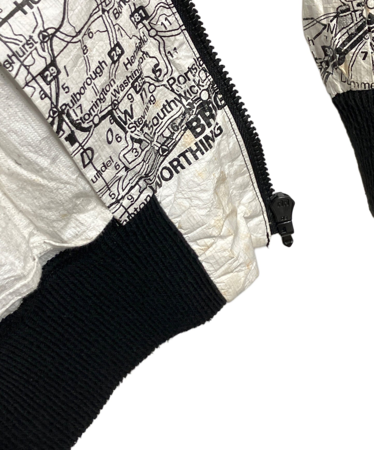 [Pre-owned] NUMBER (N)INE Paper Map Blouson