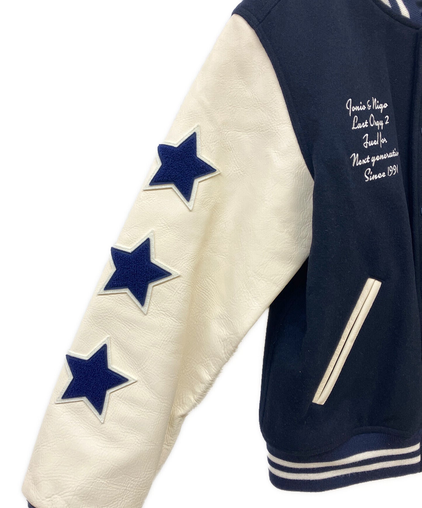 [Pre-owned] HUMAN MADE LAST ORGY 2 VARSITY JACKET