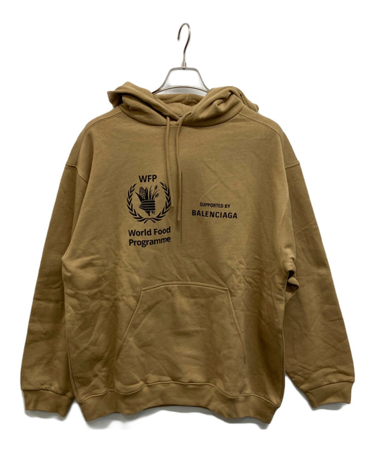 [Pre-owned] BALENCIAGA World Food Programme Pullover Hoodie 600583
