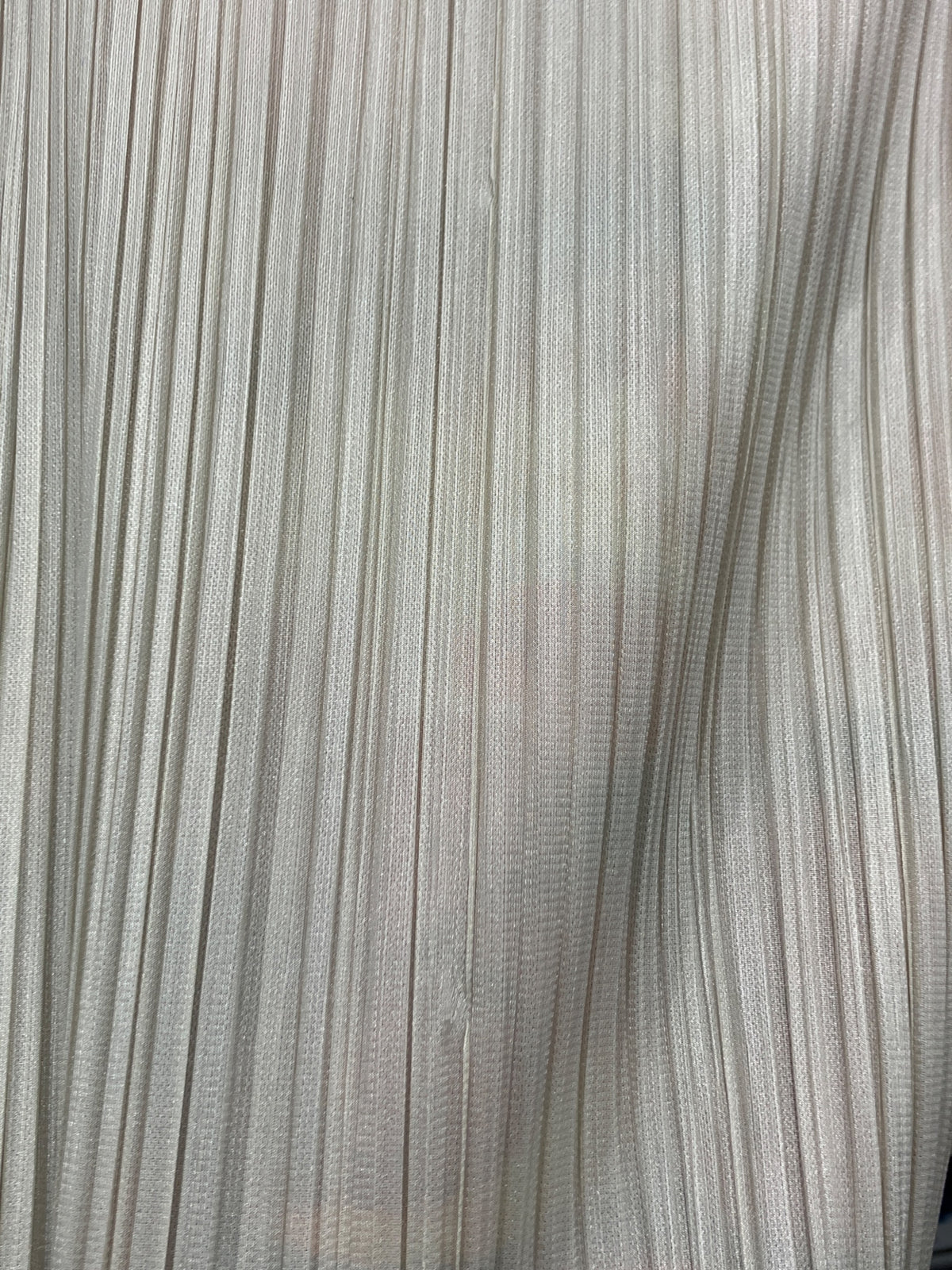 [Pre-owned] PLEATS PLEASE Sleeveless Pleated T-Shirt with Parfait Print PP06-JK501