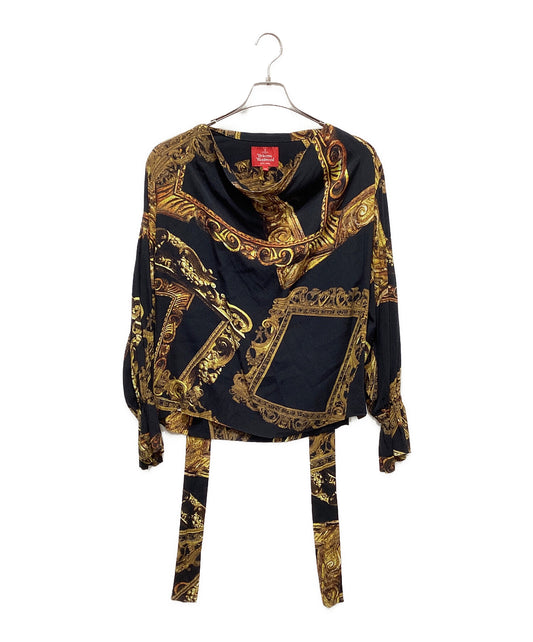 [Pre-owned] Vivienne Westwood RED LABEL All-Over Print Long-Sleeve Blouse December 8, 2019