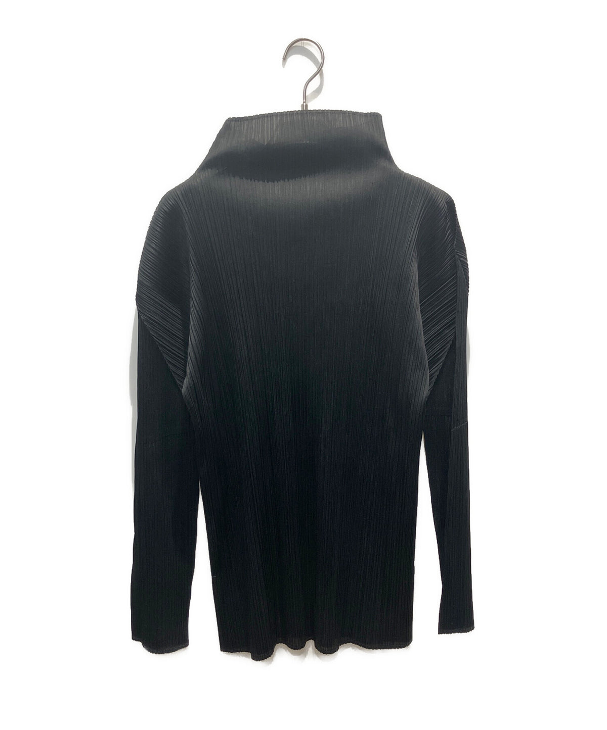 [Pre-owned] PLEATS PLEASE Pleated High-Neck T-Shirt PP04-JK604
