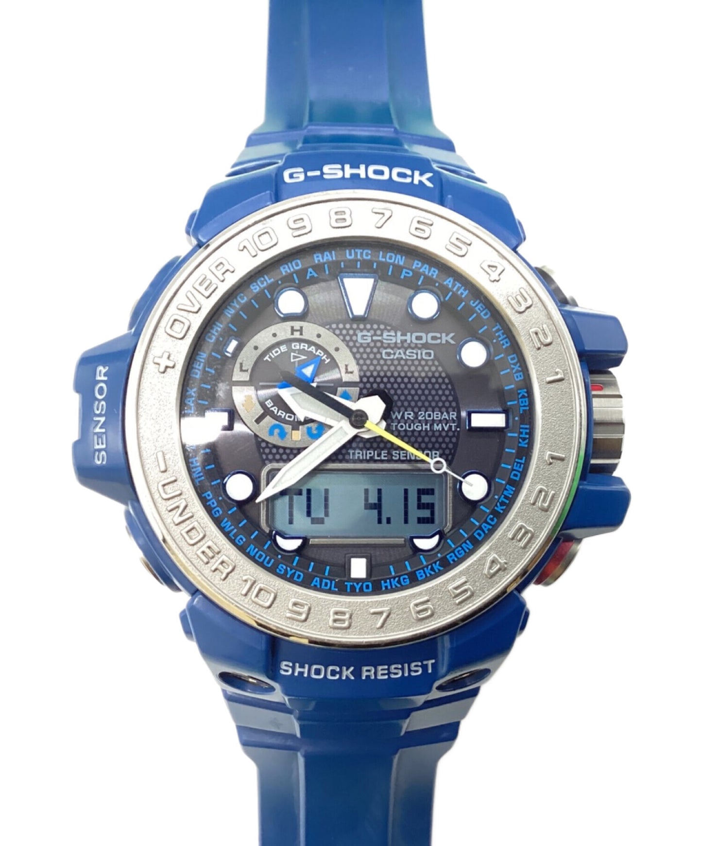 [Pre-owned] G-SHOCK analog-digital watch GWN-1000