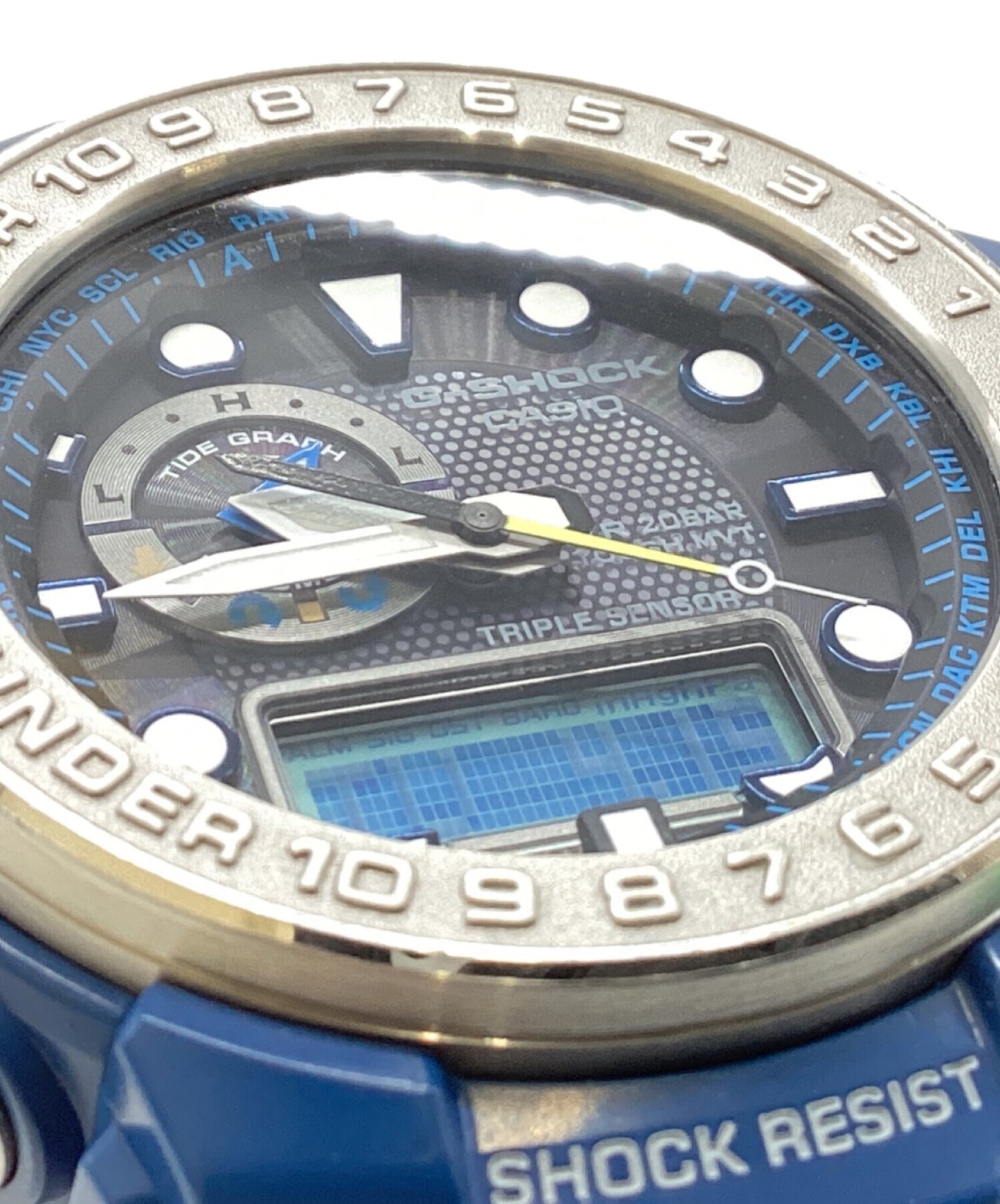 [Pre-owned] G-SHOCK analog-digital watch GWN-1000