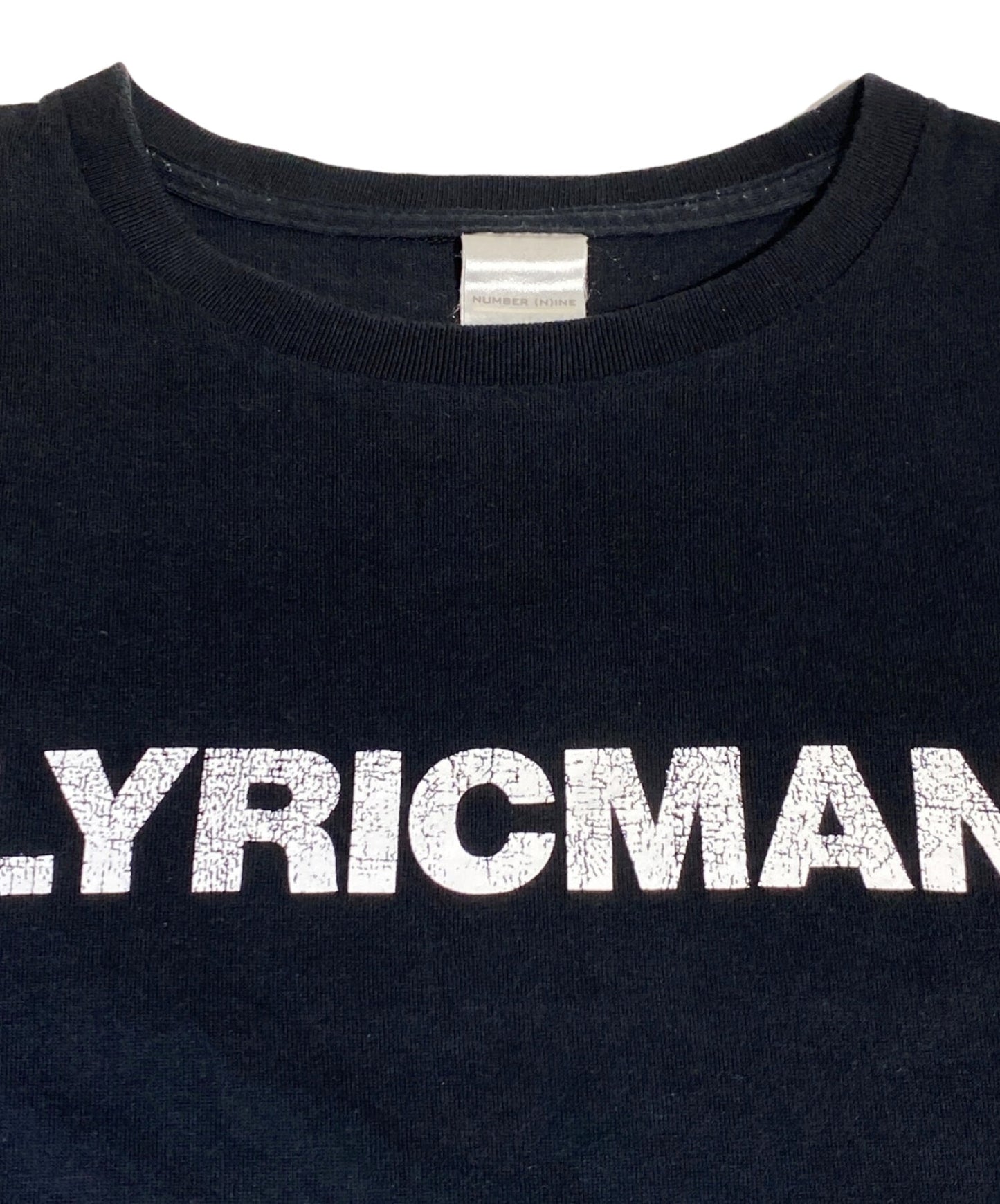 [Pre-owned] NUMBER (N)INE LYRICMAN TEE / 02AW George Period / Archive