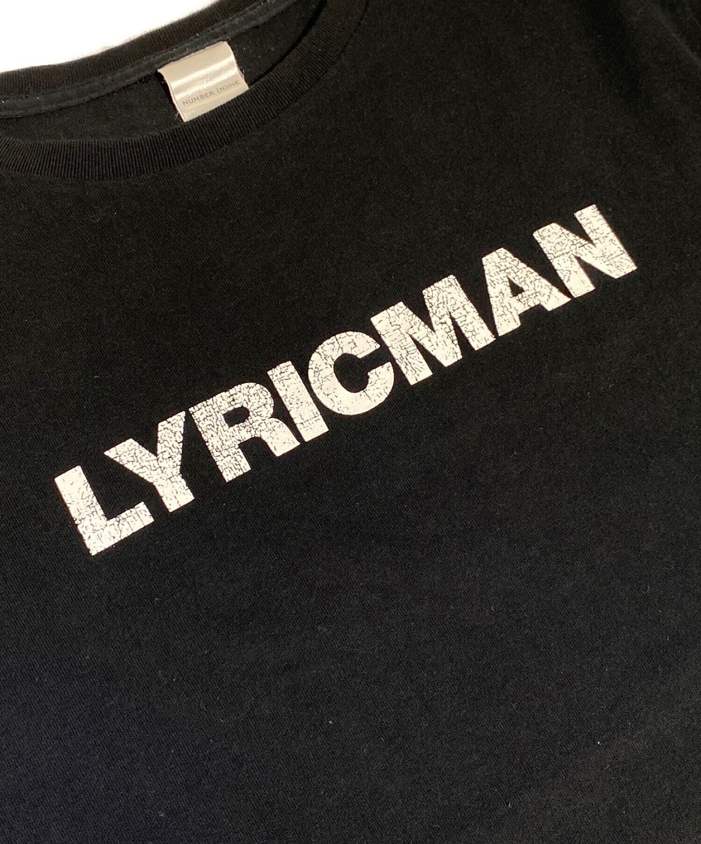 [Pre-owned] NUMBER (N)INE LYRICMAN TEE / 02AW George Period / Archive