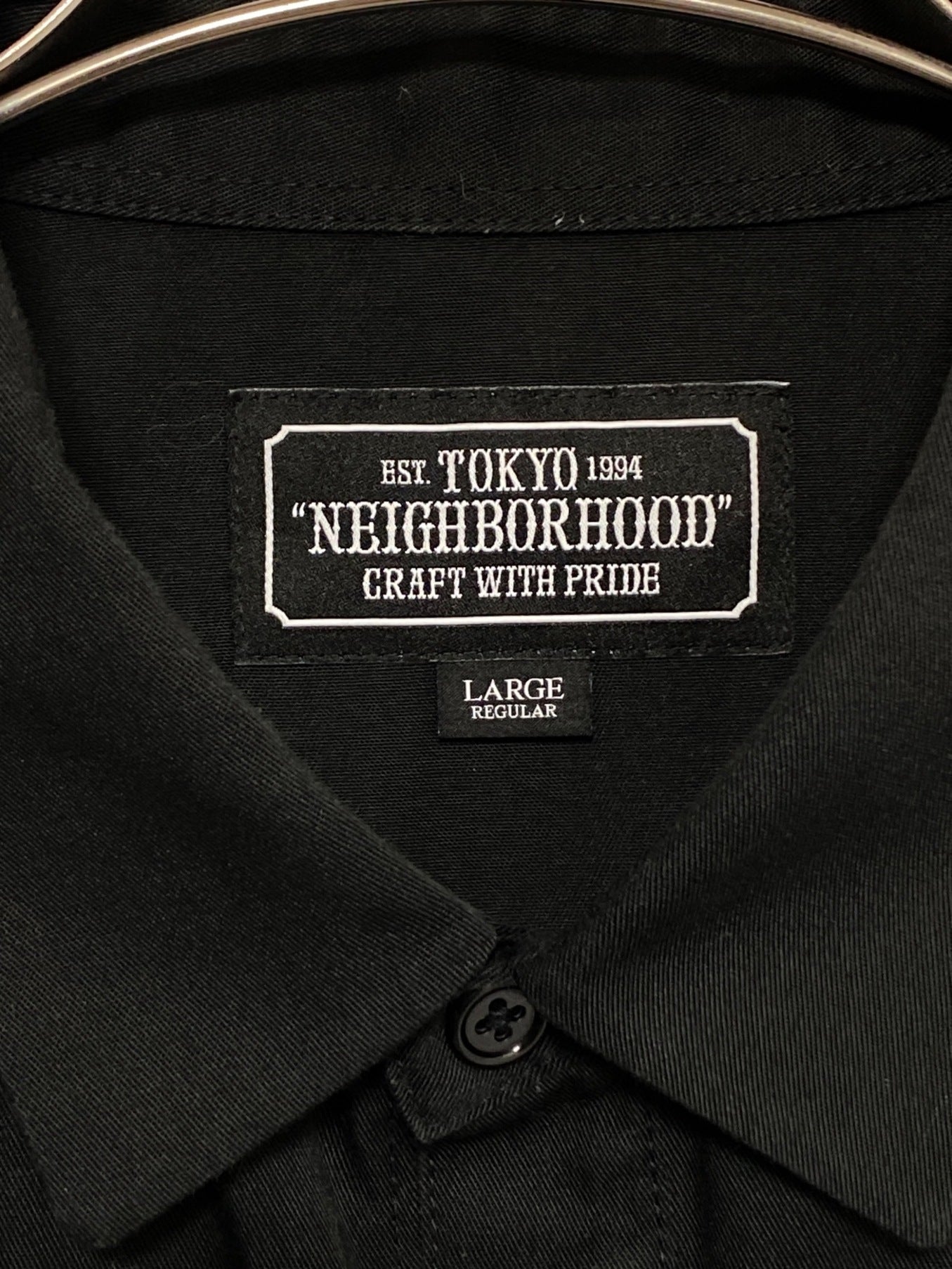 [Pre-owned] NEIGHBORHOOD CLASSIC WORK/EC-SHIRT.SS ( Classic Work Shirt ) 201TSMCN-SHM01S