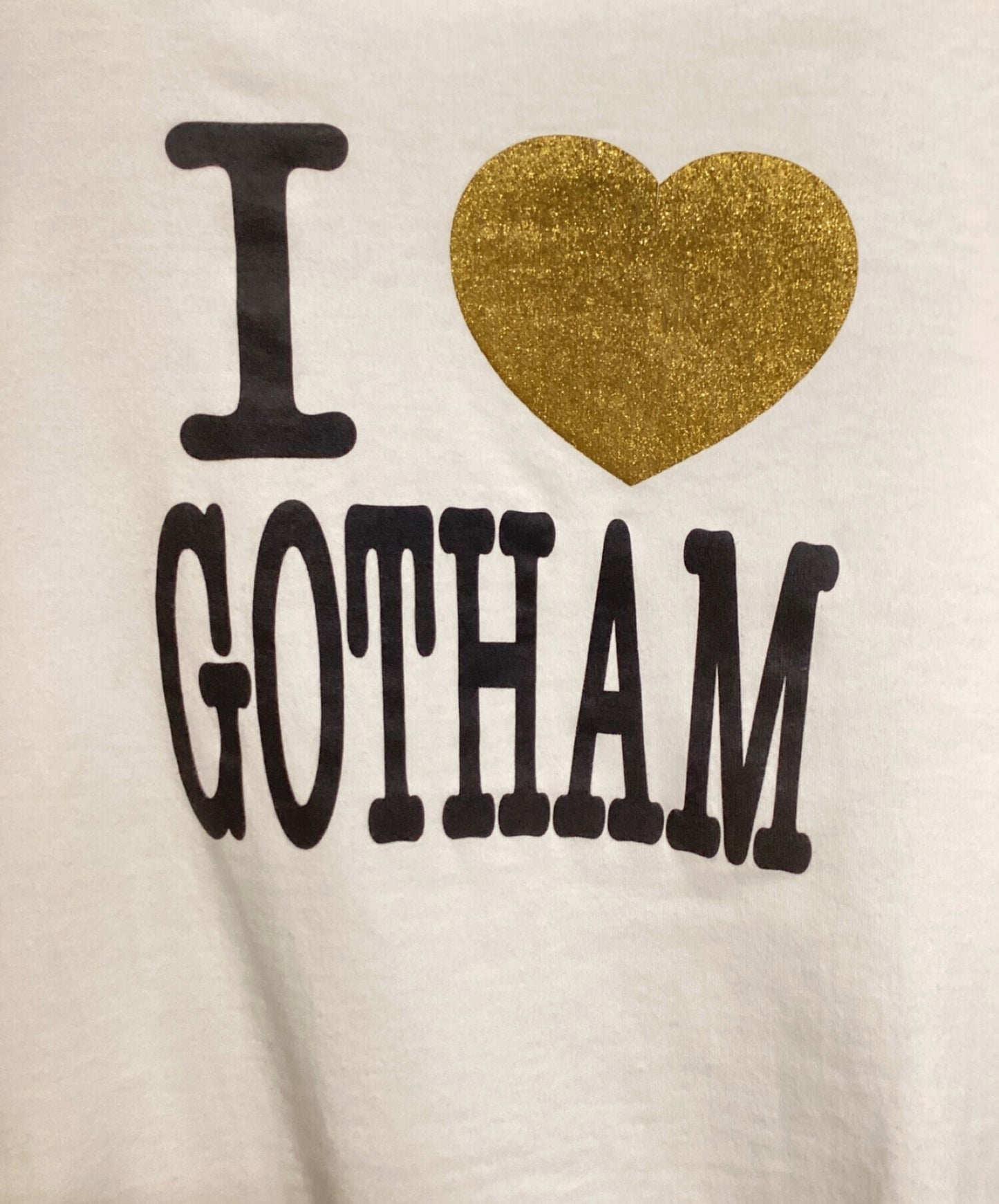 [Pre-owned] NUMBER (N)INE 2002SS I LOVE GOTHAM TEE