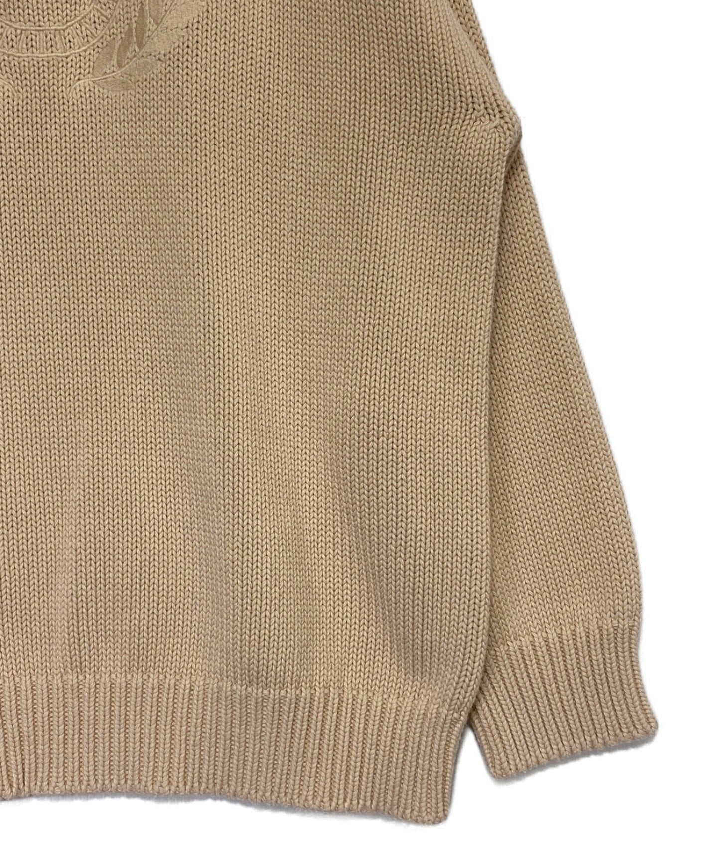 [Pre-owned] BALENCIAGA BB Logo Embroidery Oversized Knit 664369 T3211