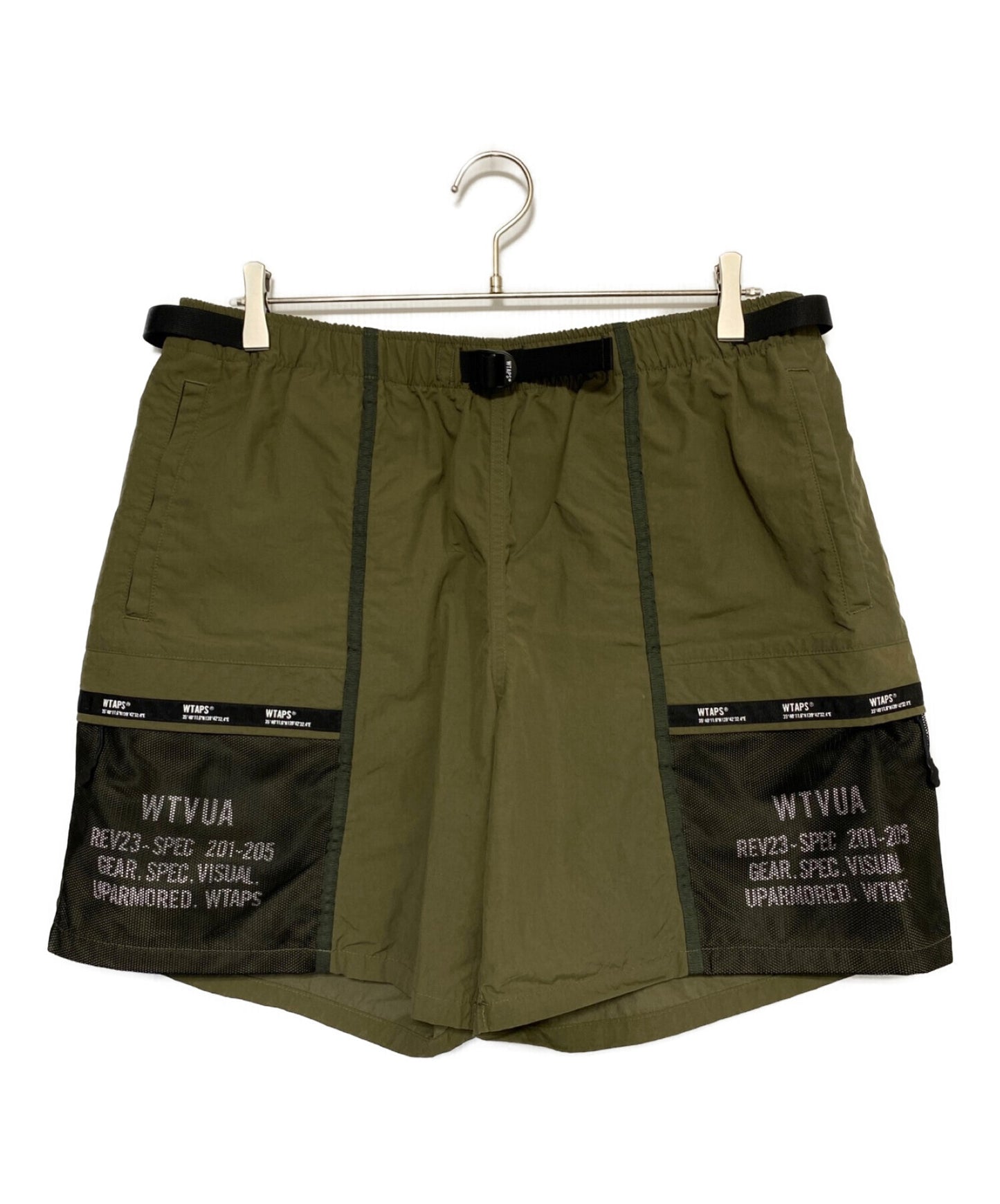 [Pre-owned] WTAPS TRACKS SHORTS NYLON TUSSAH ( Track Shorts Nylon Tassah ) 221BRDT-PTM07