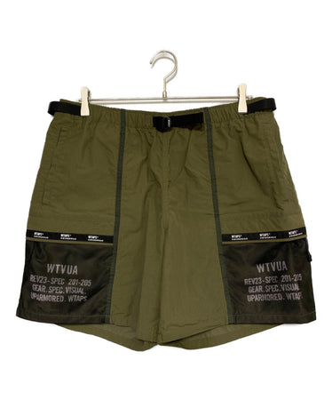 Pre-owned] WTAPS TRACKS SHORTS NYLON TUSSAH ( Track Shorts Nylon