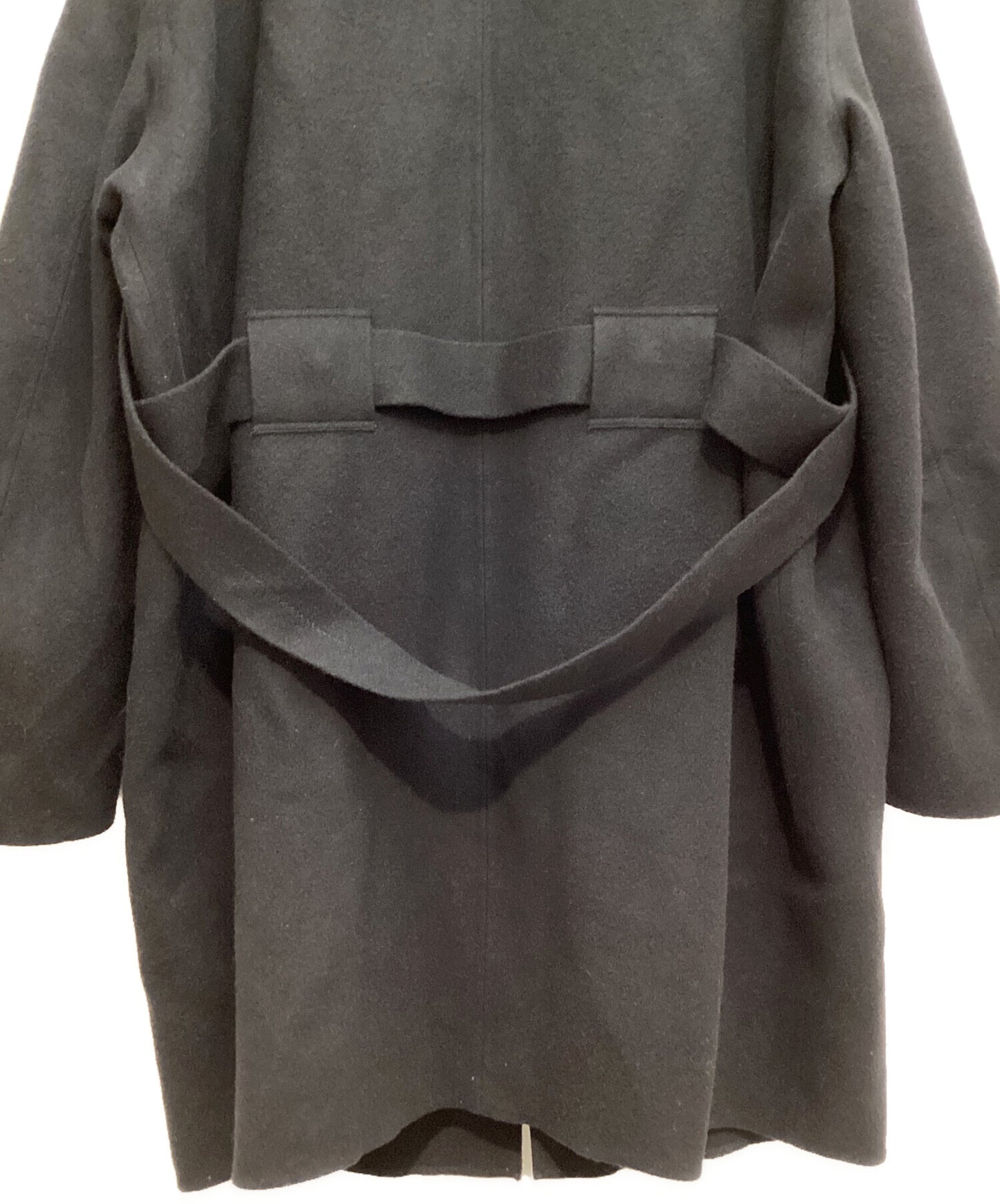 [Pre-owned] TAKAHIROMIYASHITA TheSoloIst. collarless balloon silhouette strapped coat sj.0020bAW20