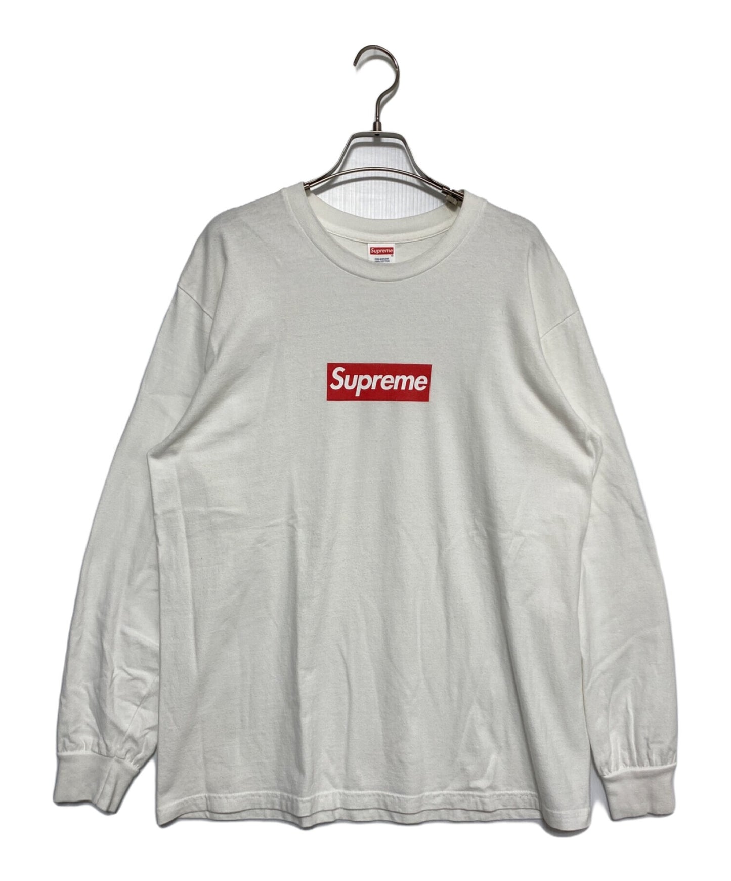 [Pre-owned] SUPREME BOX LOGO L/S TEE ( Box Logo Long Sleeve T-shirt )
