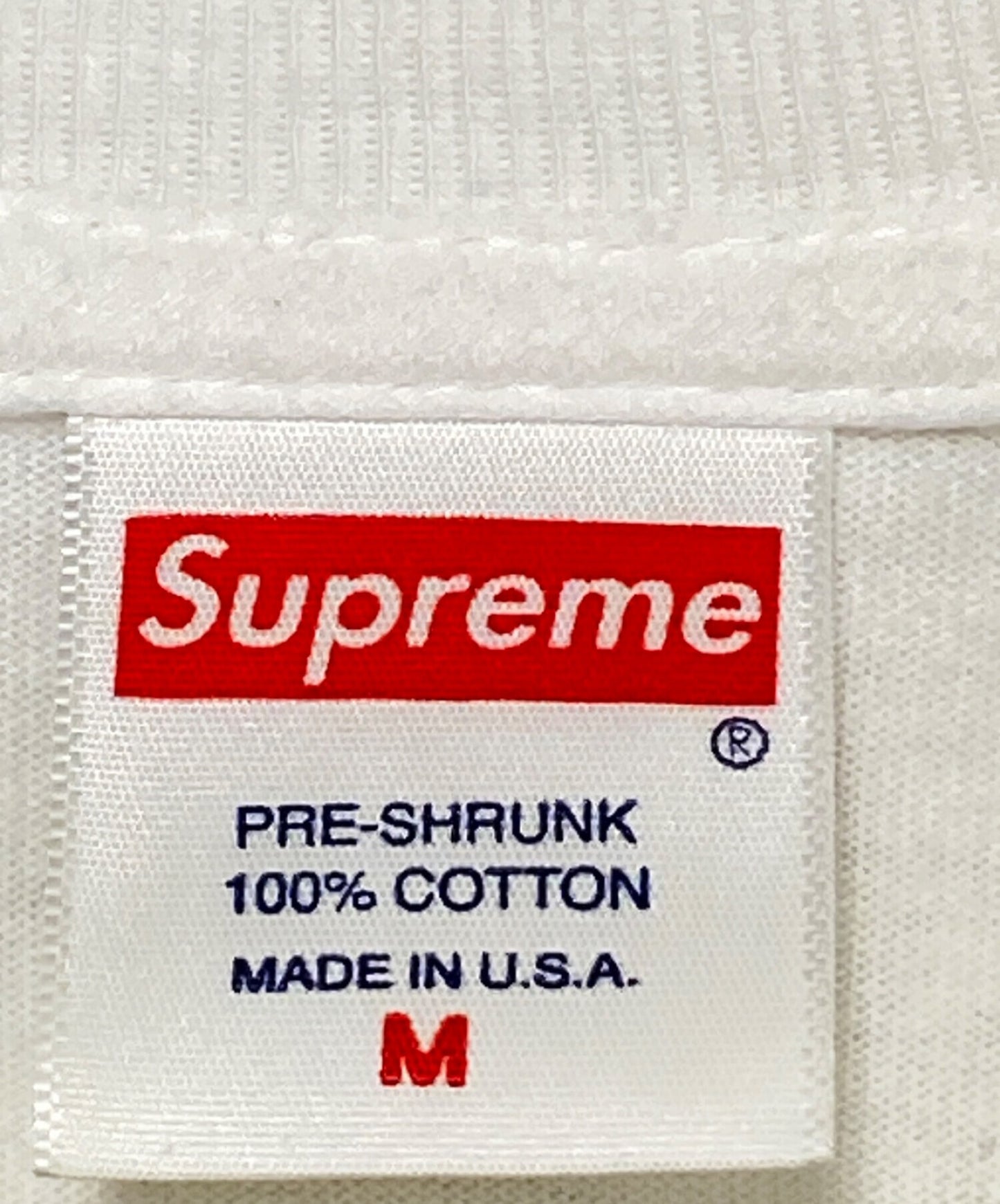 [Pre-owned] SUPREME BOX LOGO L/S TEE ( Box Logo Long Sleeve T-shirt )