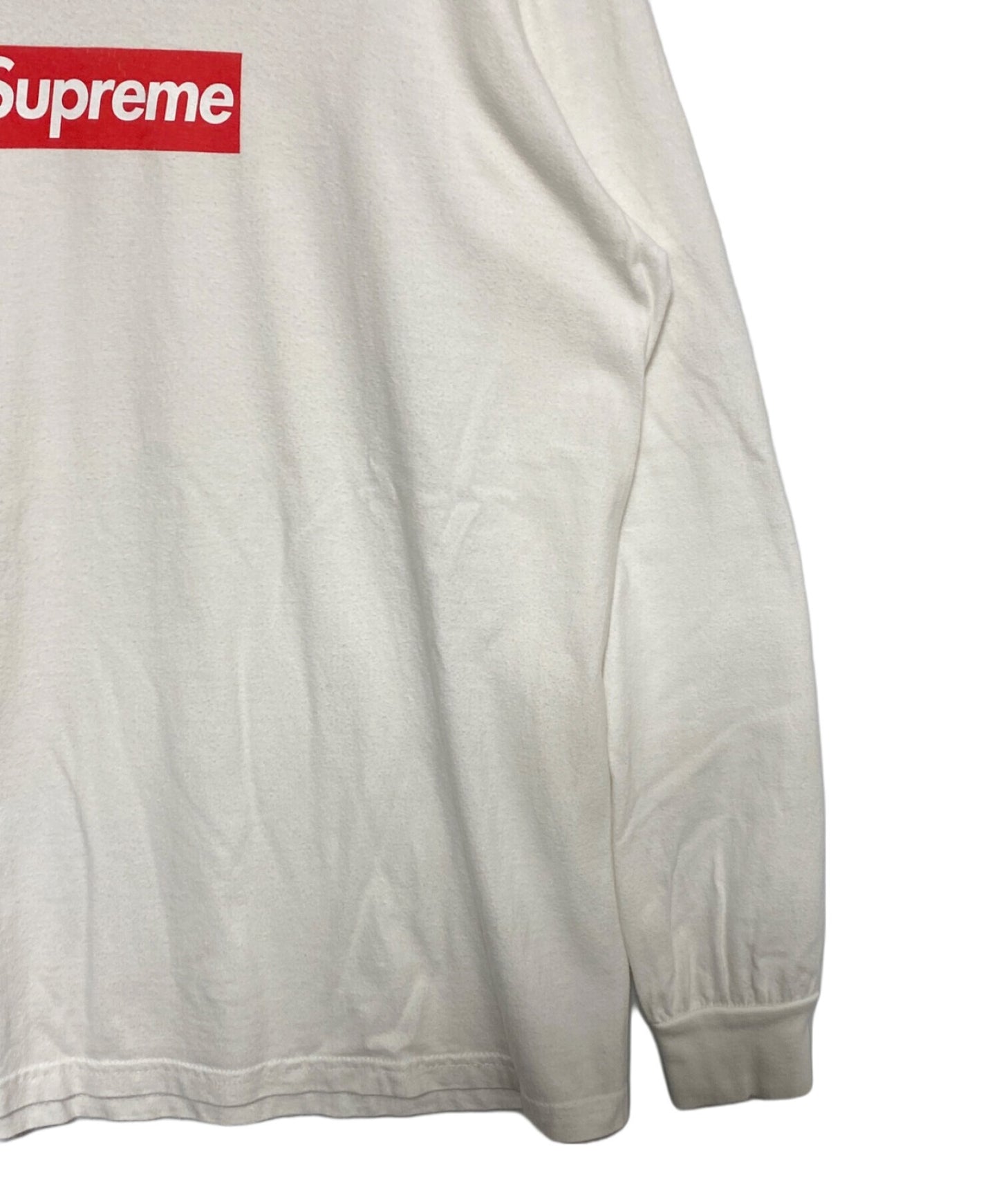 [Pre-owned] SUPREME BOX LOGO L/S TEE ( Box Logo Long Sleeve T-shirt )